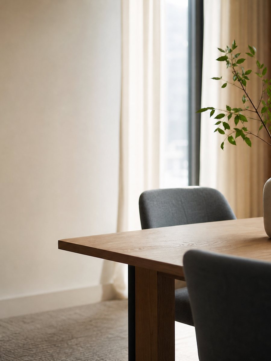 A calm modern office interior representing EZ Button LLC in Irvine, California
